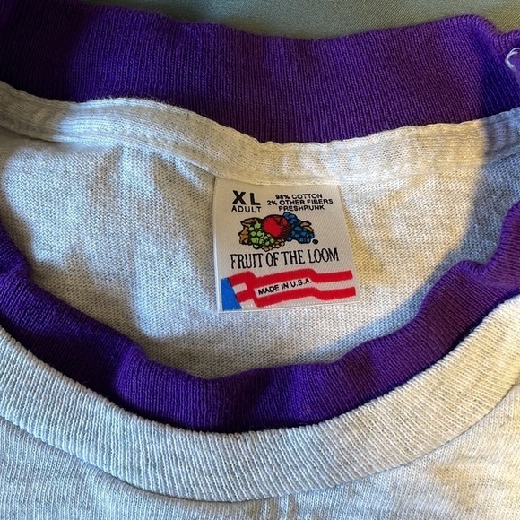 VTG 90s Tourist T-Shirt Single Stitch XL Gray Arkansas Graphic Crew Tee Retro - Picture 14 of 16